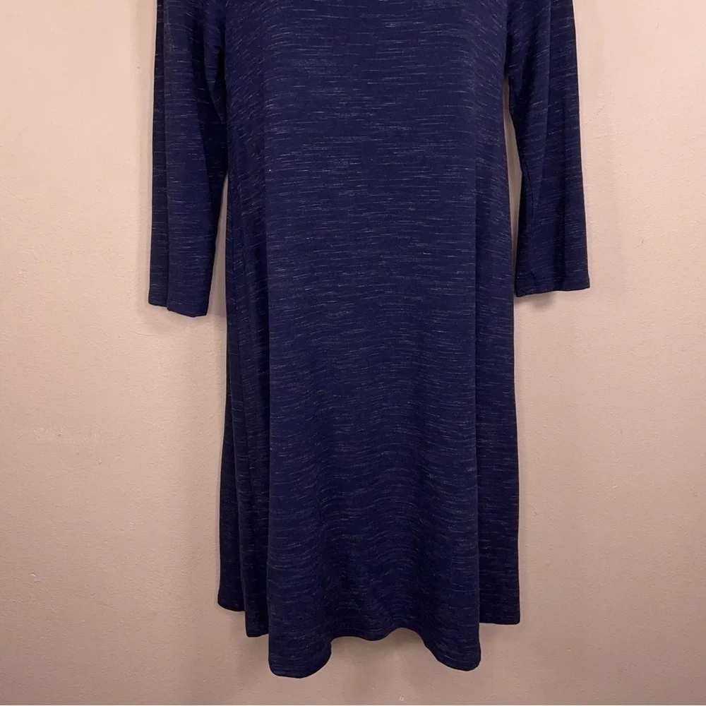 SMALL BLUE HILARY RADLEY SHIFT DRESS CASUAL STRETCH